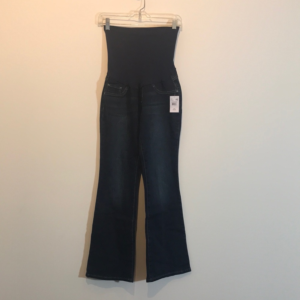 Indigo Blue Bootcut SEMI-EVASE MATERNITY JEANS